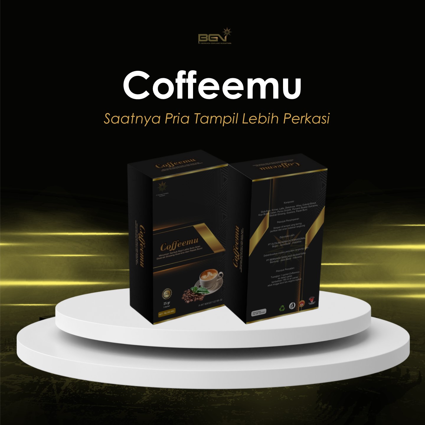 Coffeemu Kopi Vitalitas Pria BGN